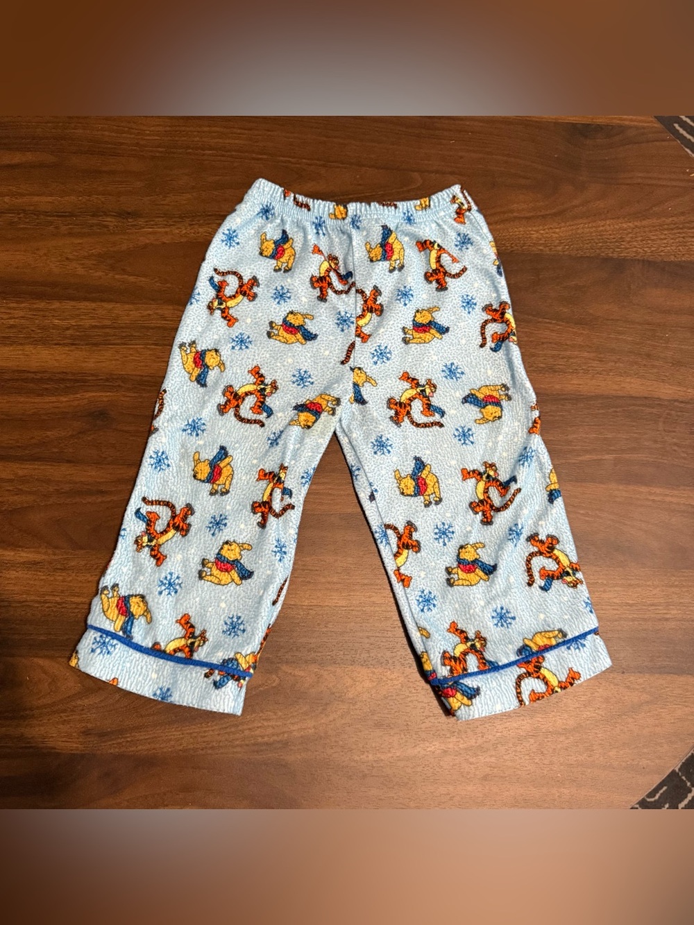 Baby boy vintage Winnie the Pooh winter pajama pants